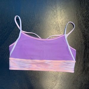 ivivva/lululemon purple tankini top